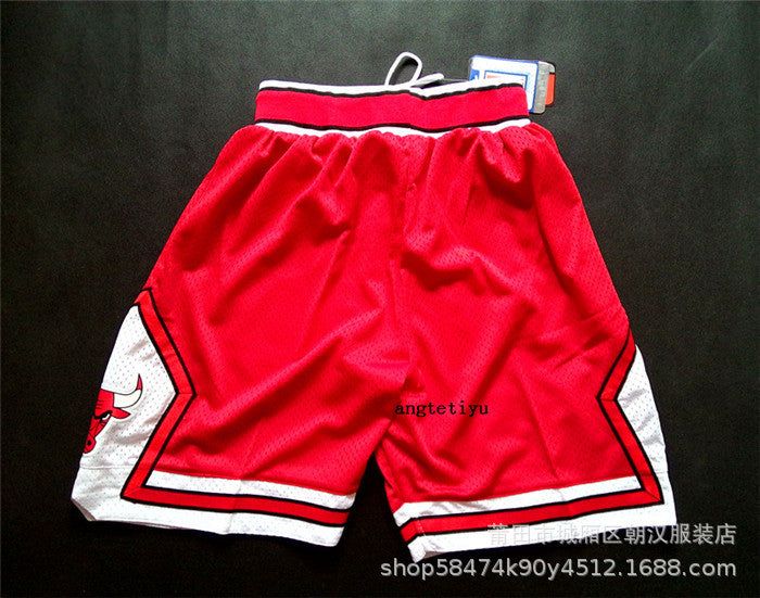 Short NBA Chicago Bulls Red