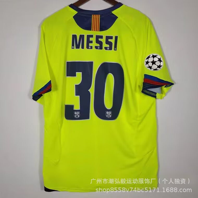 Maillot FC Barcelone Extérieur No 30 Messi 2005/2006