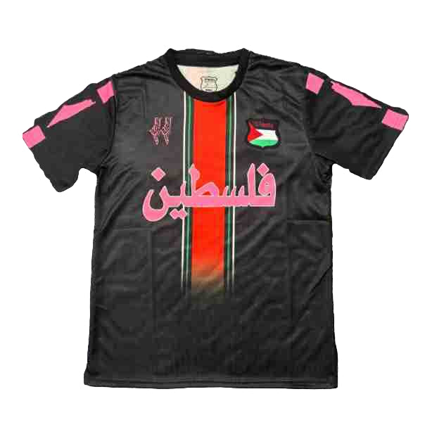 Maillot Palestine 25/26 Noir Arabic Version