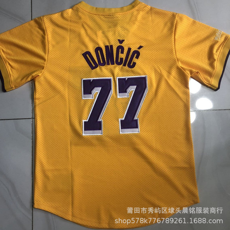 Maillot Summer Los Angeles Lakers Doncic No 77