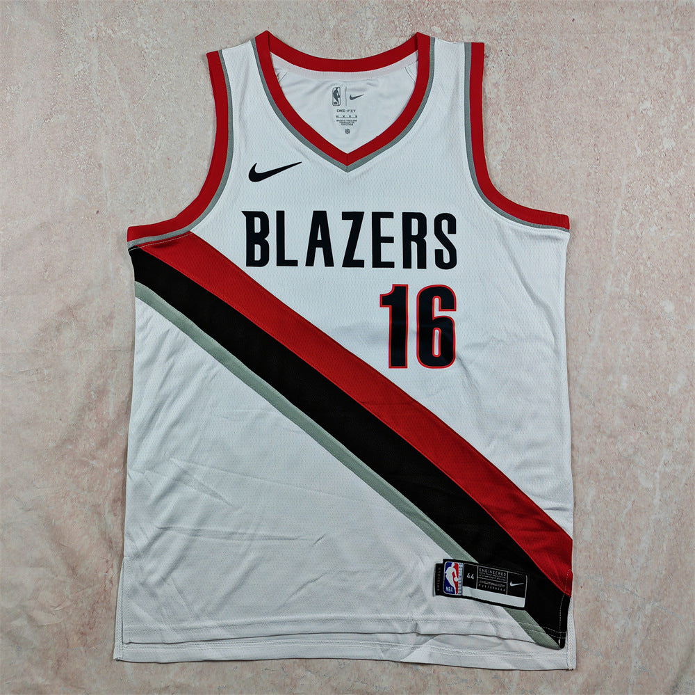 Maillot Portland Trail Blazers No 16 Yang Icon Edition Black 25/26
