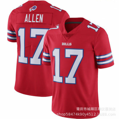 Maillot Buffalo Bills No 17 Allen Red