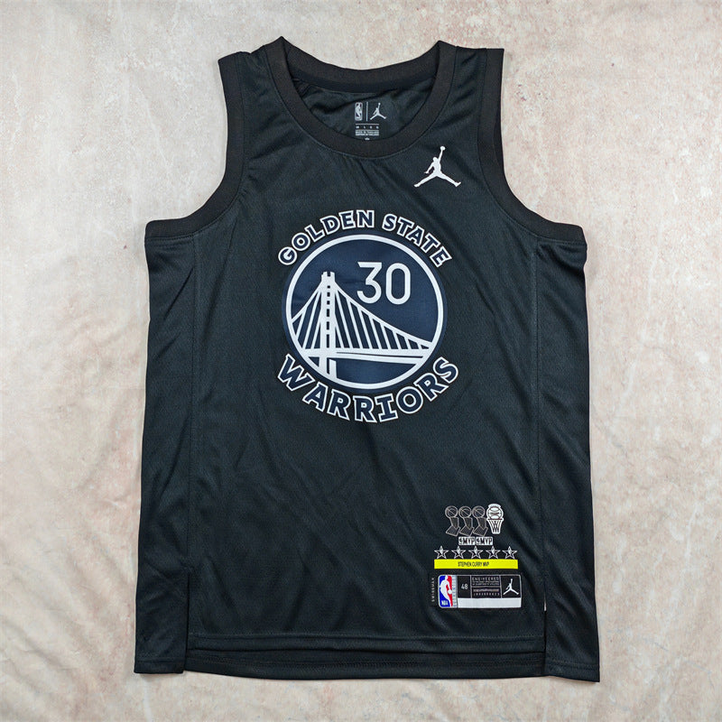 Maillot Golden States No 30 Curry Edition All Star Black