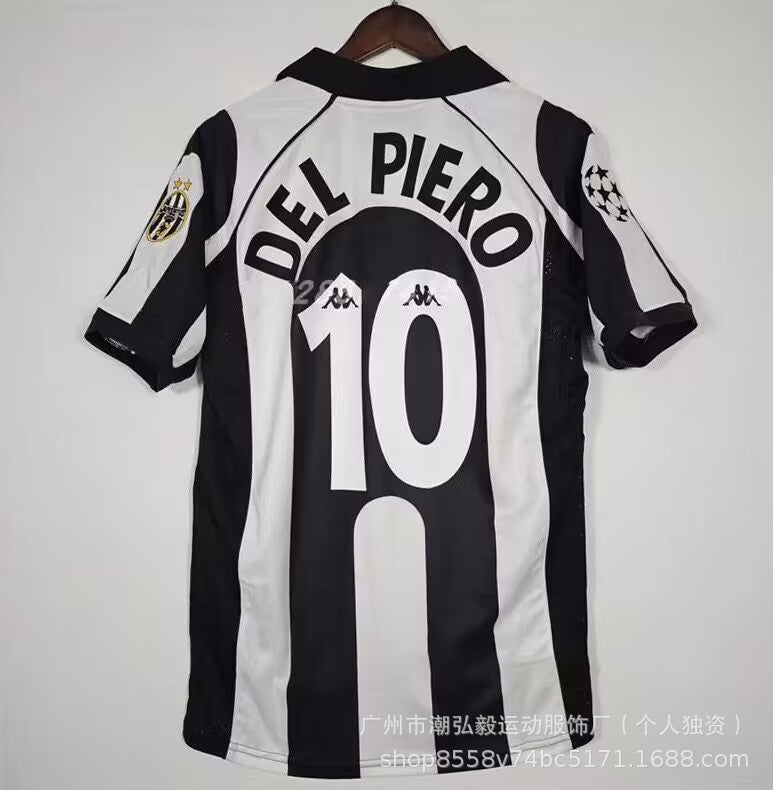 Maillot Juventus Domicile No 10 Del Piero 1997/1998
