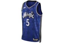 Maillot Orlando Magic No 5 Banchero Blue