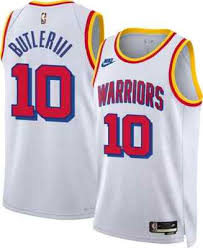 Maillot Vintage Golden States Warriors No 10 Butler Edition Hardwood White 24/25