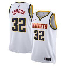Maillot Denver Nuggets No 32 Aaron Gordon Edition Swingman White 25/26