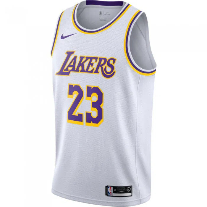 Maillot Lakers Los Angeles N. 23 Lebron James White