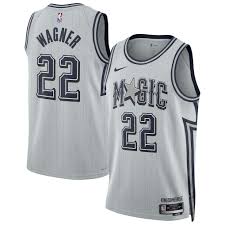 Maillot Orlando Magic No 22 Wagner White
